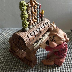 DISNEY WDCC GRUMPY AND PIPE ORGAN "HUMPH" SNOW WHITE AND THE SEVEN DWARFS